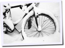 Cykel i snÃ¶