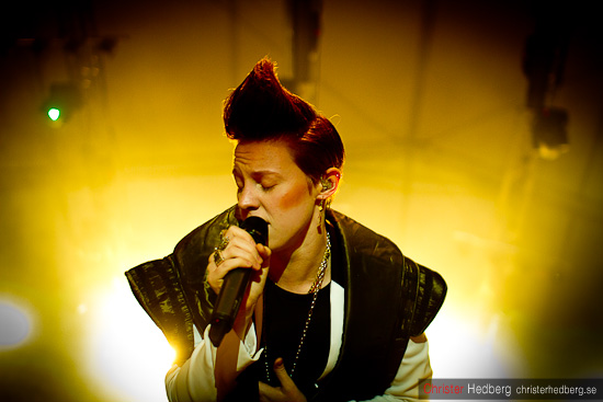 La Roux @ Way Out West 2010. Foto: Christer Hedberg | christerhedberg.se