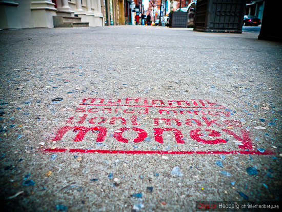 Muffinmilk. Scared money don't make money. Foto: Christer Hedberg | christerhedberg.se