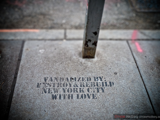 Vandalized by: Destroy&Rebuild. Foto: Christer Hedberg | christerhedberg.se