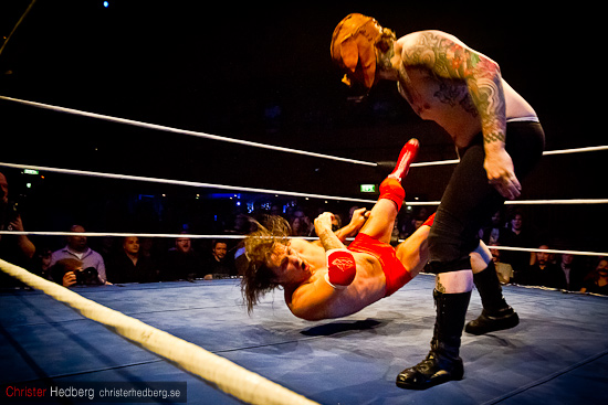 GBG Wrestling: Don Kalif vs Manimal. Foto: Christer Hedberg | christerhedberg.se