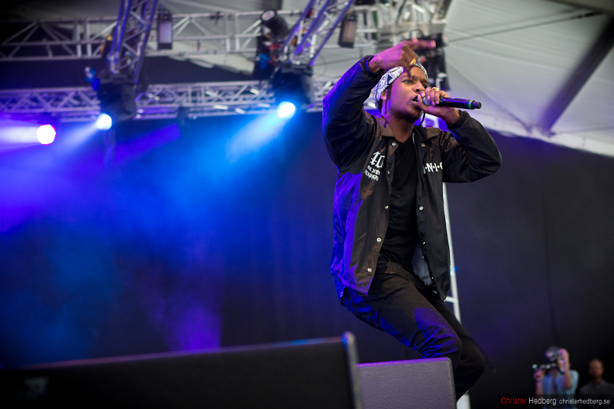 Way Out West '12: A$AP Rocky. Photo: Christer Hedberg | christerhedberg.se