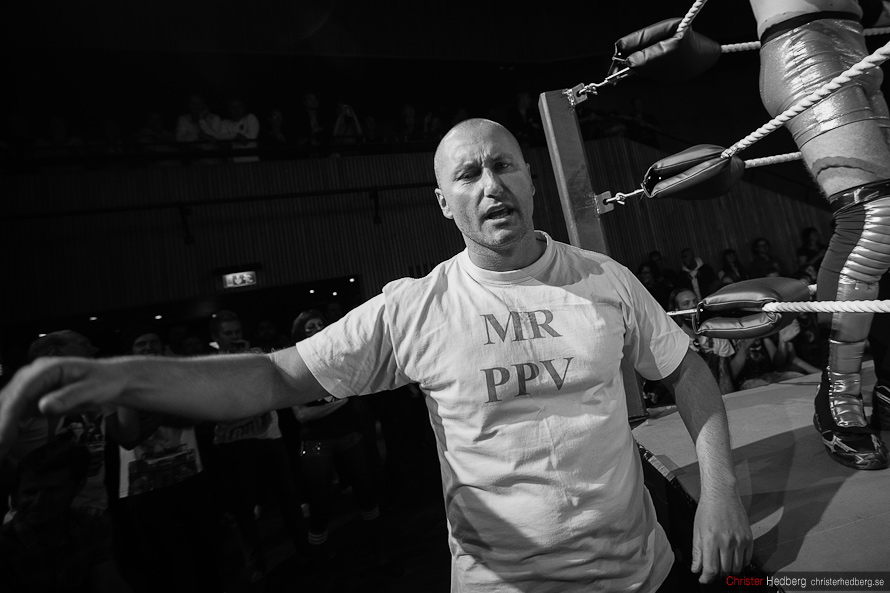 GBG Wrestling: Mr Pay Per View. Photo: Christer Hedberg | christerhedberg.se