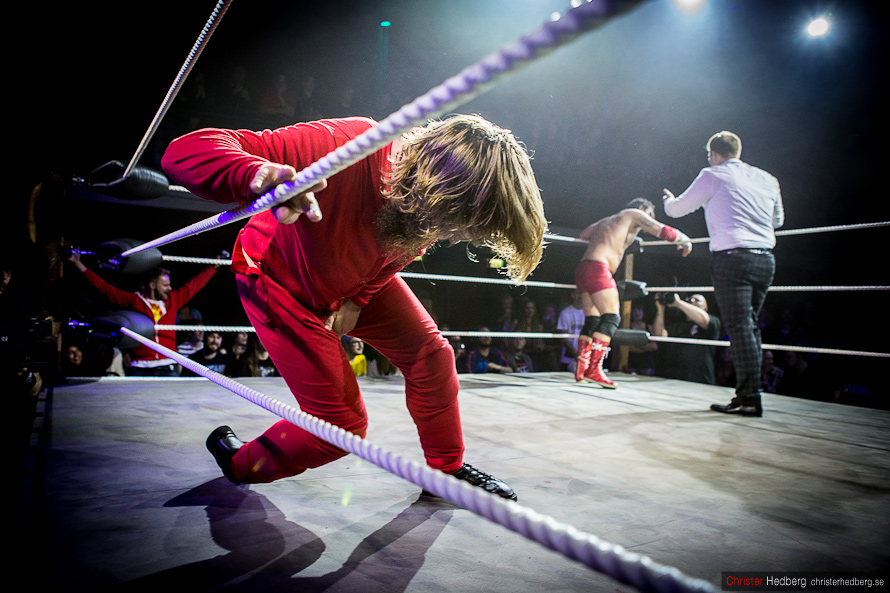 GBG Wrestling: Don Kalif vs. Huckleberry Sinn. Photo: Christer Hedberg | christerhedberg.se