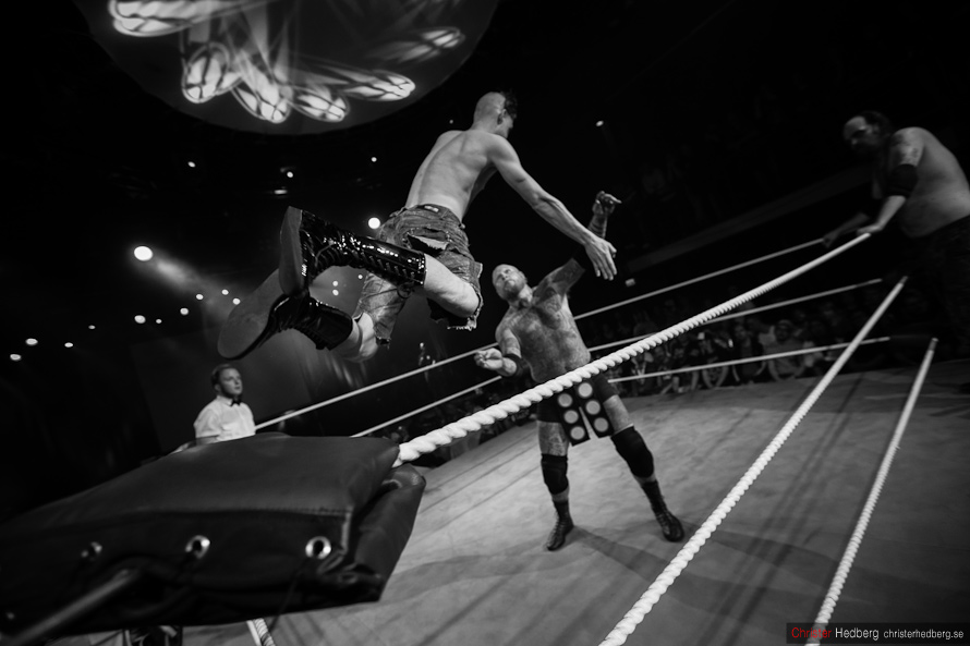 GBg Wrestling: Masters of the Mystical Arts vs Nifelwarg & Teen Wolf. Photo: Christer Hedberg | christerhedberg.se