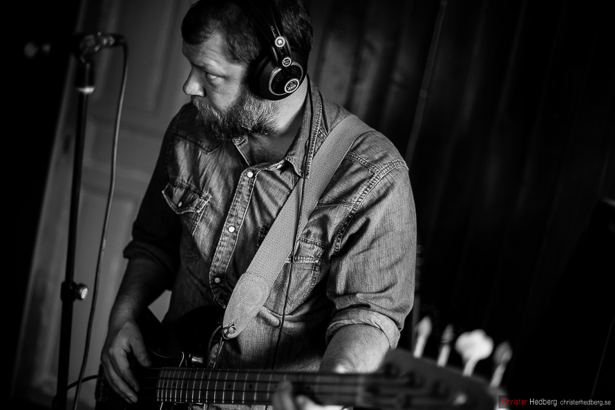 Moonlight Wranglers recording at Welfare Sounds Studio. Photo: Christer Hedberg | christerhedberg.se